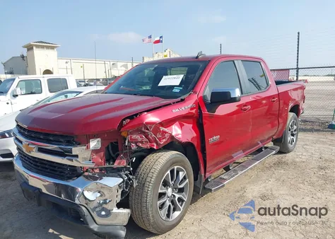 2020 Chevrolet Silverado 1500 2Wd Short Bed Lt z USA, uszkodzony, nr VIN 3GCPWCED2LG272737